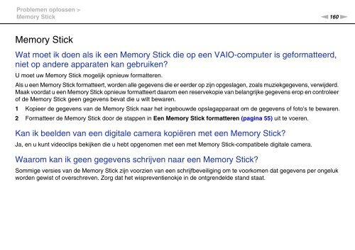 Sony VPCCA3X1R - VPCCA3X1R Mode d'emploi N&eacute;erlandais