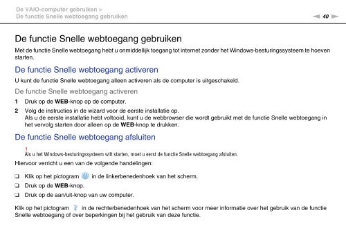 Sony VPCCA3X1R - VPCCA3X1R Mode d'emploi N&eacute;erlandais