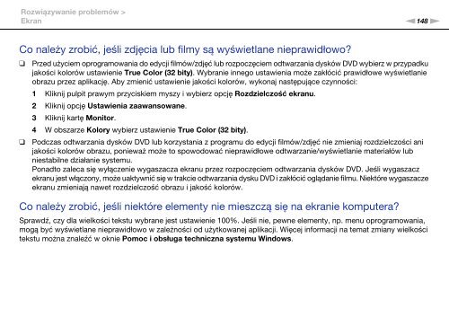 Sony VPCCA3X1R - VPCCA3X1R Mode d'emploi Polonais