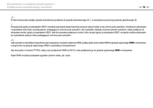 Sony VPCCA3X1R - VPCCA3X1R Mode d'emploi Polonais