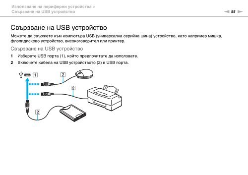 Sony VPCCA3X1R - VPCCA3X1R Mode d'emploi Bulgare