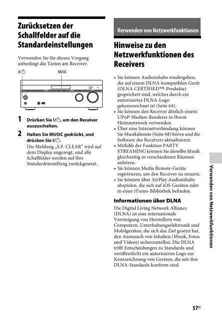 Sony STR-DN840 - STR-DN840 Istruzioni per l'uso Tedesco