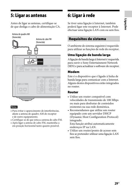 Sony STR-DN840 - STR-DN840 Istruzioni per l'uso Portoghese