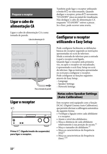Sony STR-DN840 - STR-DN840 Istruzioni per l'uso Portoghese