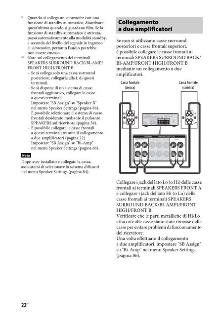 Sony STR-DN840 - STR-DN840 Istruzioni per l'uso Italiano