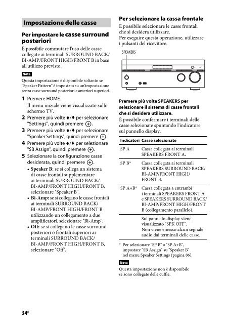 Sony STR-DN840 - STR-DN840 Istruzioni per l'uso Italiano