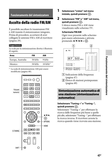 Sony STR-DN840 - STR-DN840 Istruzioni per l'uso Italiano