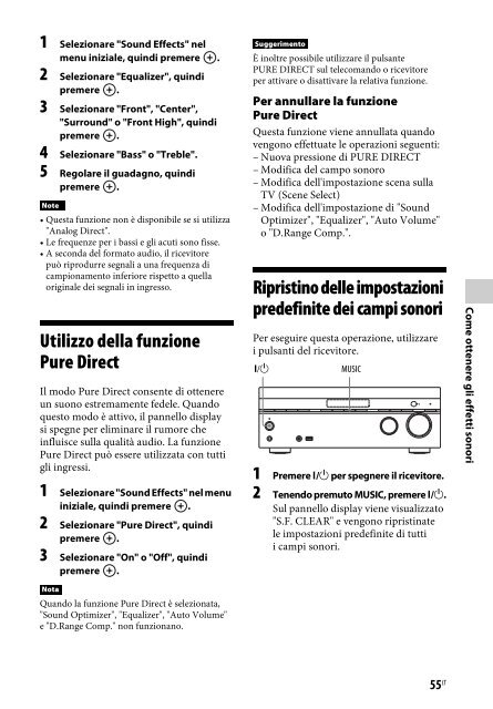 Sony STR-DN840 - STR-DN840 Istruzioni per l'uso Italiano