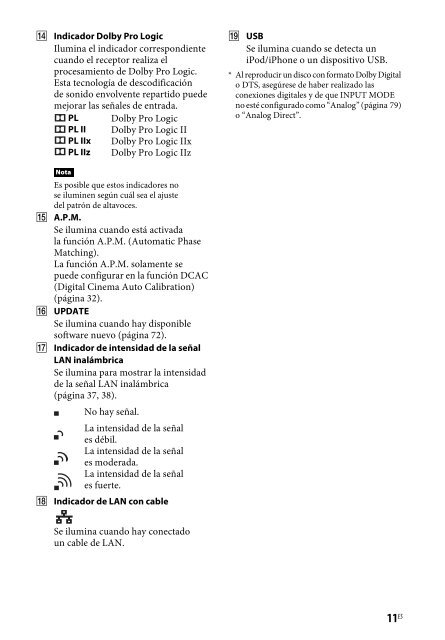 Sony STR-DN840 - STR-DN840 Istruzioni per l'uso Spagnolo