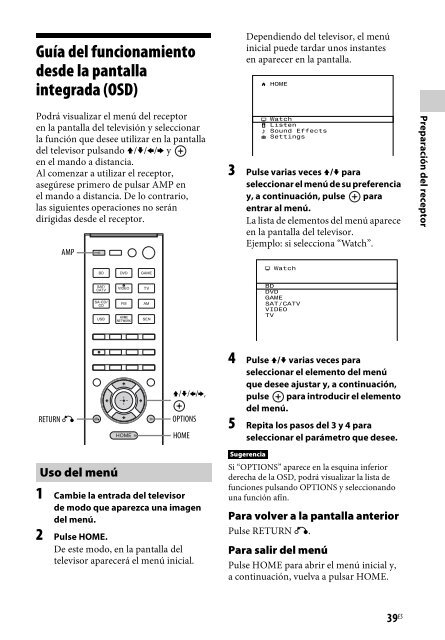 Sony STR-DN840 - STR-DN840 Istruzioni per l'uso Spagnolo