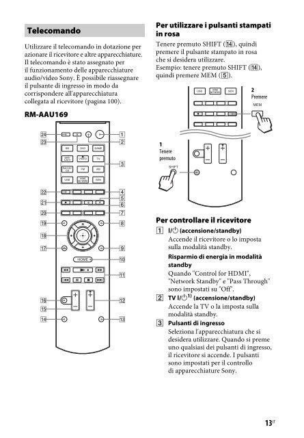 Sony STR-DN840 - STR-DN840 Istruzioni per l'uso