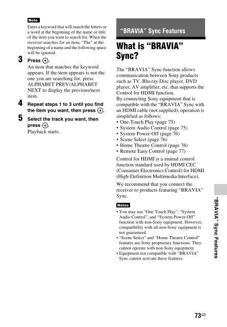 Sony STR-DN840 - STR-DN840 Istruzioni per l'uso Inglese