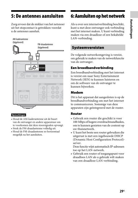 Sony STR-DN840 - STR-DN840 Istruzioni per l'uso Olandese