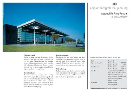Project-Documentation PDF 1,73 MB - Agiplan Integrale Bauplanung