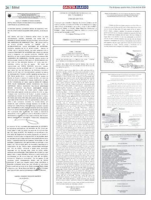 GAZETA DIARIO 552