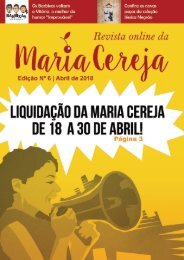 Revista Maria Cereja - Edição 006