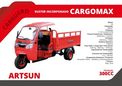 CATALOGO ARTSUN 2018