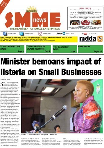 SMME NEWS - MAR 2018 ISSUE
