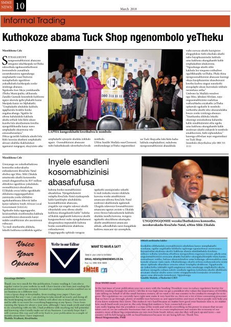 SMME NEWS - MAR 2018 ISSUE