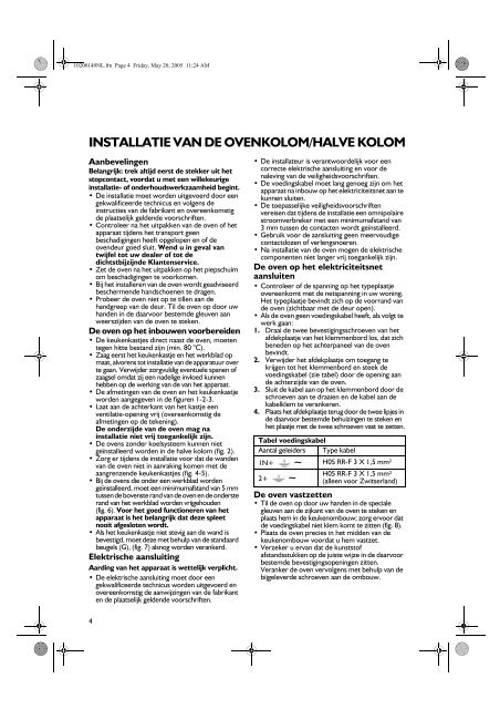 KitchenAid 901 087 32 - 901 087 32 NL (857918216000) Installazione