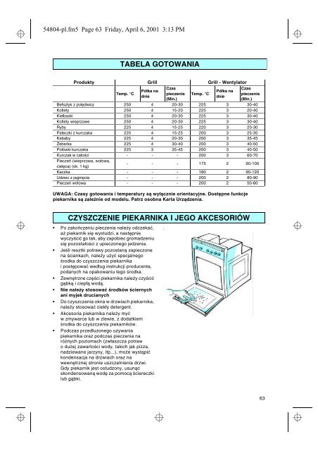 KitchenAid 900 161 86 - 900 161 86 PL (854148801020) Istruzioni per l'Uso