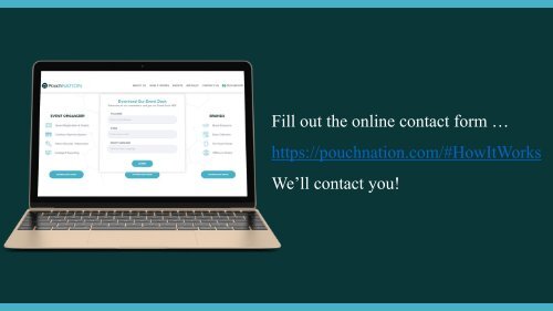 PouchNation Event Planning Software