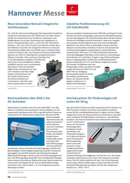 antriebstechnik 4/2018