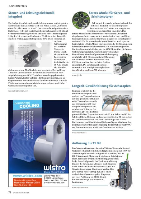 antriebstechnik 4/2018