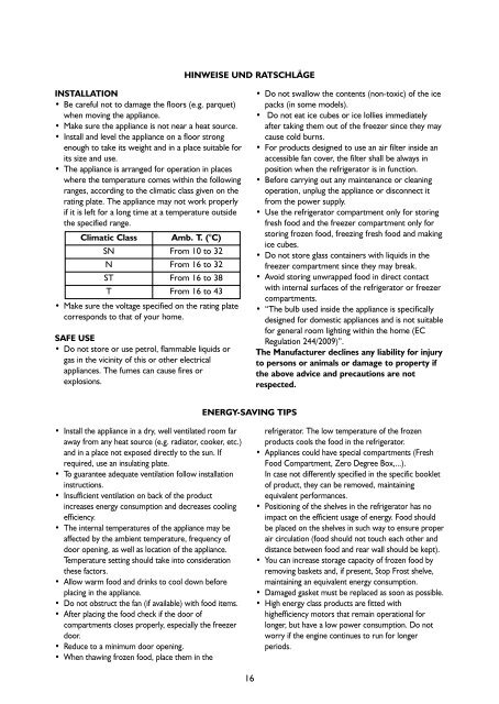 KitchenAid U 12 A1 D/HA - U 12 A1 D/HA FR (F093760) Istruzioni per l'Uso