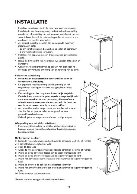 KitchenAid U 12 A1 D/HA - U 12 A1 D/HA PT (F093760) Istruzioni per l'Uso