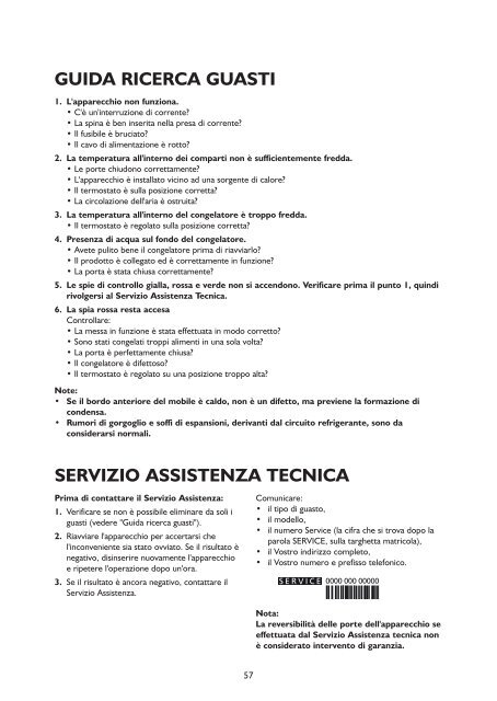 KitchenAid U 12 A1 D/HA - U 12 A1 D/HA EN (F093760) Istruzioni per l'Uso