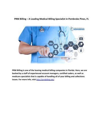 PRM Billing – A Leading Medical Billing Specialist in Pembroke Pines, FL