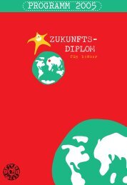 Programm zum Zukunfts-Diplom 2005 (PDF 3MB)