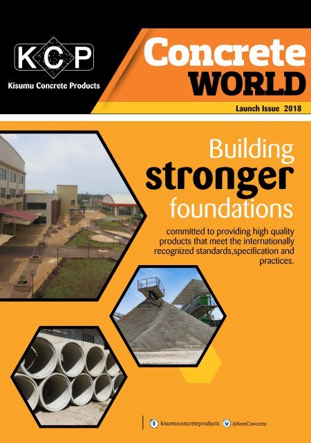 KISUMU CONCRETE PRODUCTS PROFILE 2018