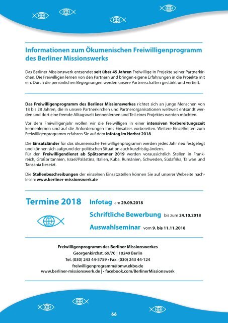 Stimmen aus aller Welt - der Freiwilligenjahrgang 2017/2018