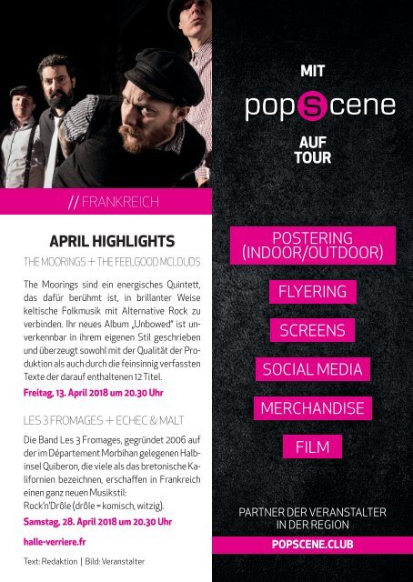 POPSCENE April 04/18