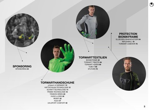 uhlsport Goalkeeper Katalog 2018