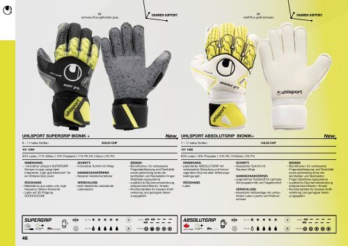 uhlsport Goalkeeper Katalog 2018