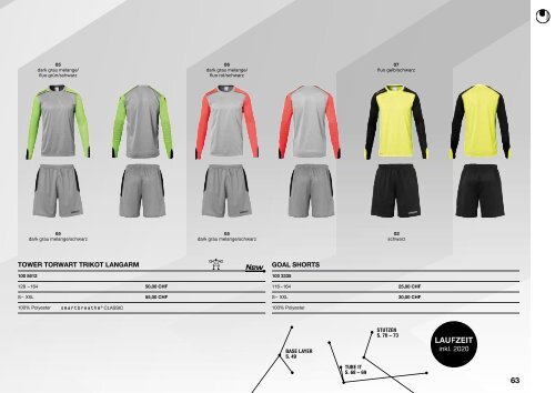 uhlsport Goalkeeper Katalog 2018