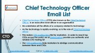 CTO Email List