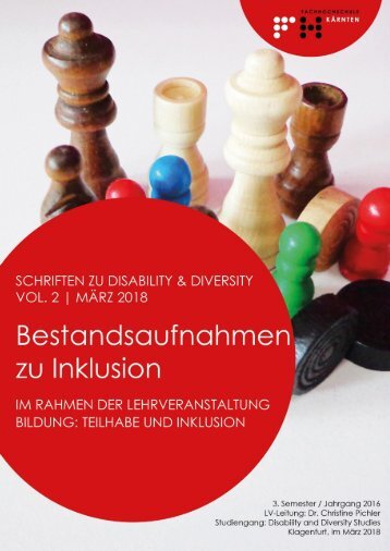 Bestandsaufnahmen zu Inklusion