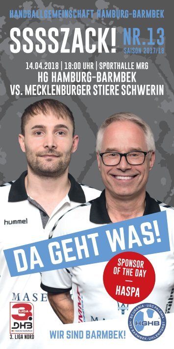 SSSSZACK! HGHB vs. Mecklenburger Stiere Schwerin
