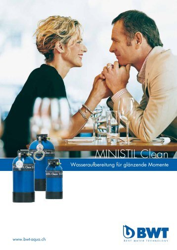 Ministil Clean HT - Prospekt - CHRIST AQUA AG