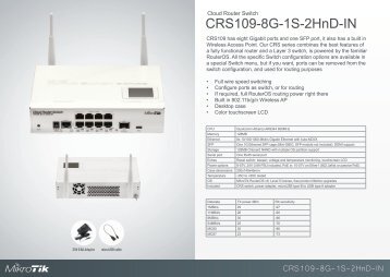 CRS109-8G-1S-2HnD-IN - mikrotik - mstream.com.ua