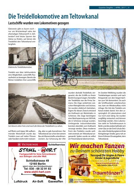 Gazette Steglitz April 2017
