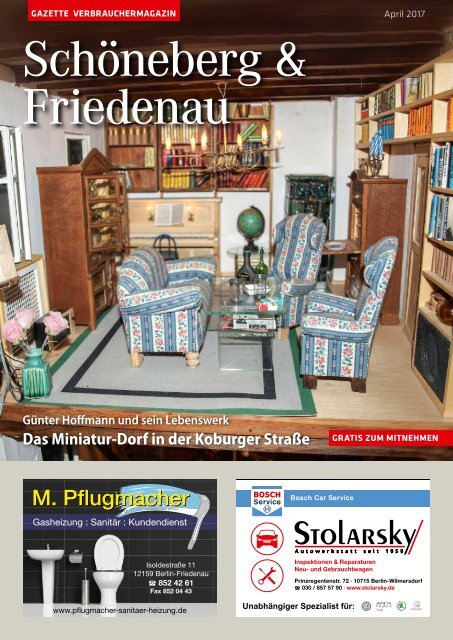 Gazette Schöneberg & Friedenau April 2017