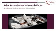 Global Automotive Interior Materials Market 2018
