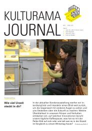 Kulturama Journal Nr. 2 / April 2018