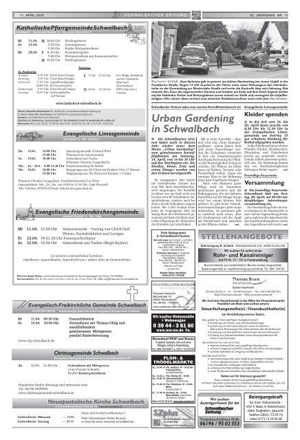 Schwalbacher Zeitung