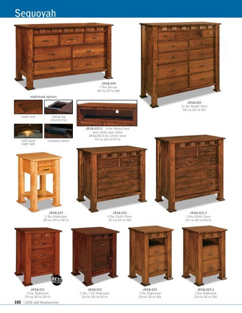 J&amp;R Woodworking 2018 catalog